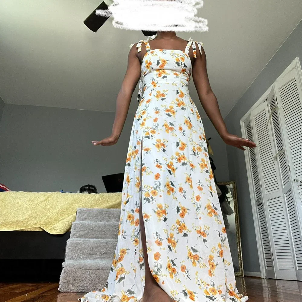 Long Floral Dress - Picture 7 of 7